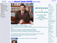 Tablet Screenshot of ahmetishak.com